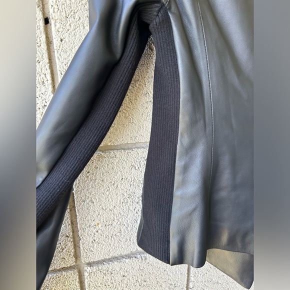 NWOT Vince leather jacket - Picture 4 of 14